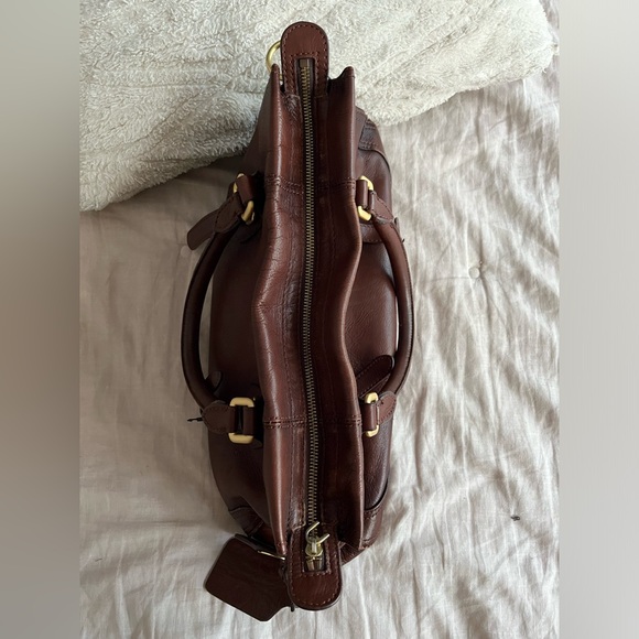 Prada Cervo Antik Brown Leather Handbag - Picture 13 of 15